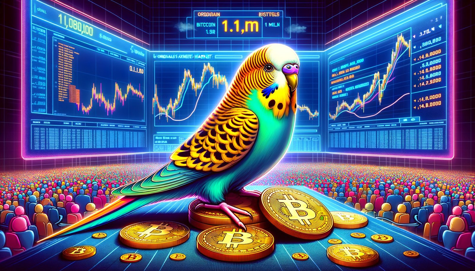 Venda Histórica no Mercado de Ordinals: Bitcoin Budgie por 1,1 Milhão