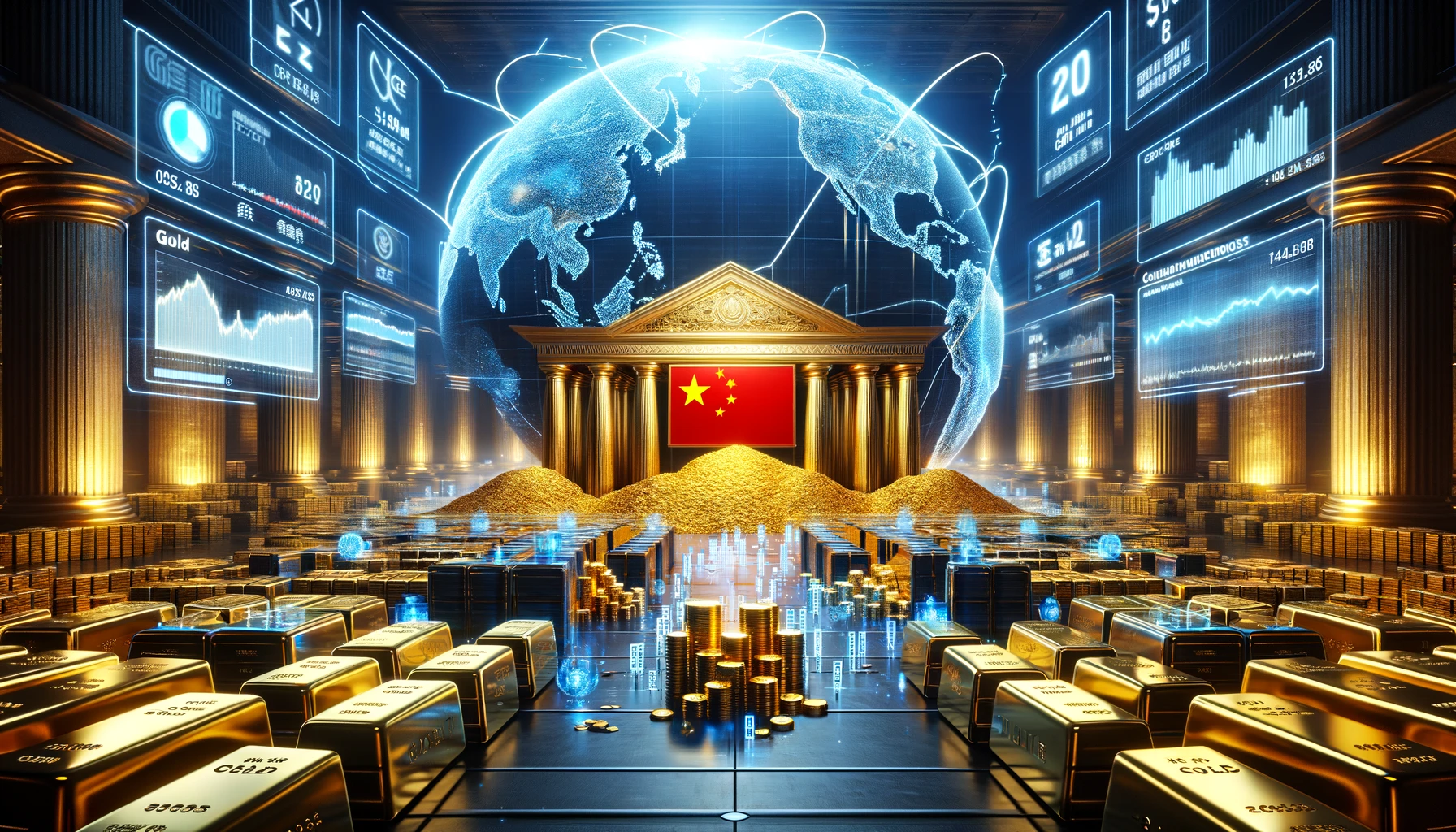 China Acumula Ouro e Pode Afetar o Mercado Global